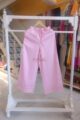 Image for Kusvaa Wsp05 Pink Cotton Satin Palazzo Pocket Elasticated Waist