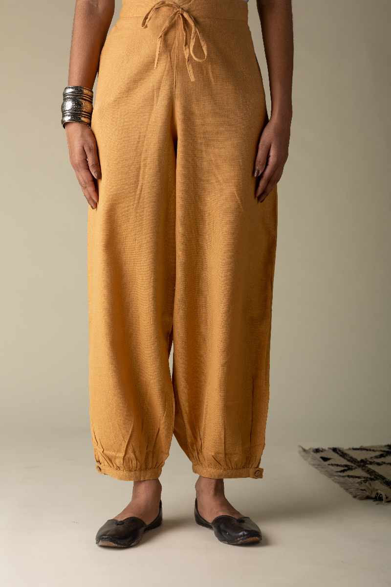 Image for Kusvaa Sap01 Cotton Salwar Beige Featured New