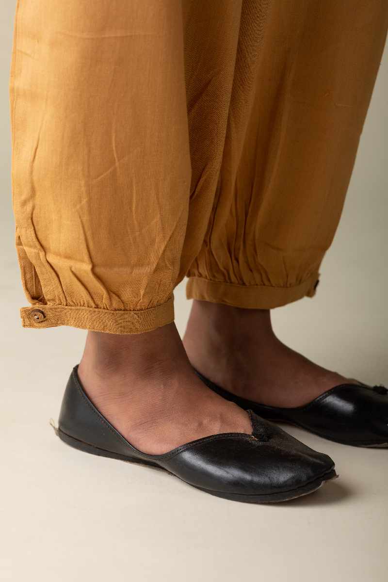 Image for Kusvaa Sap01 Cotton Salwar Beige Side New