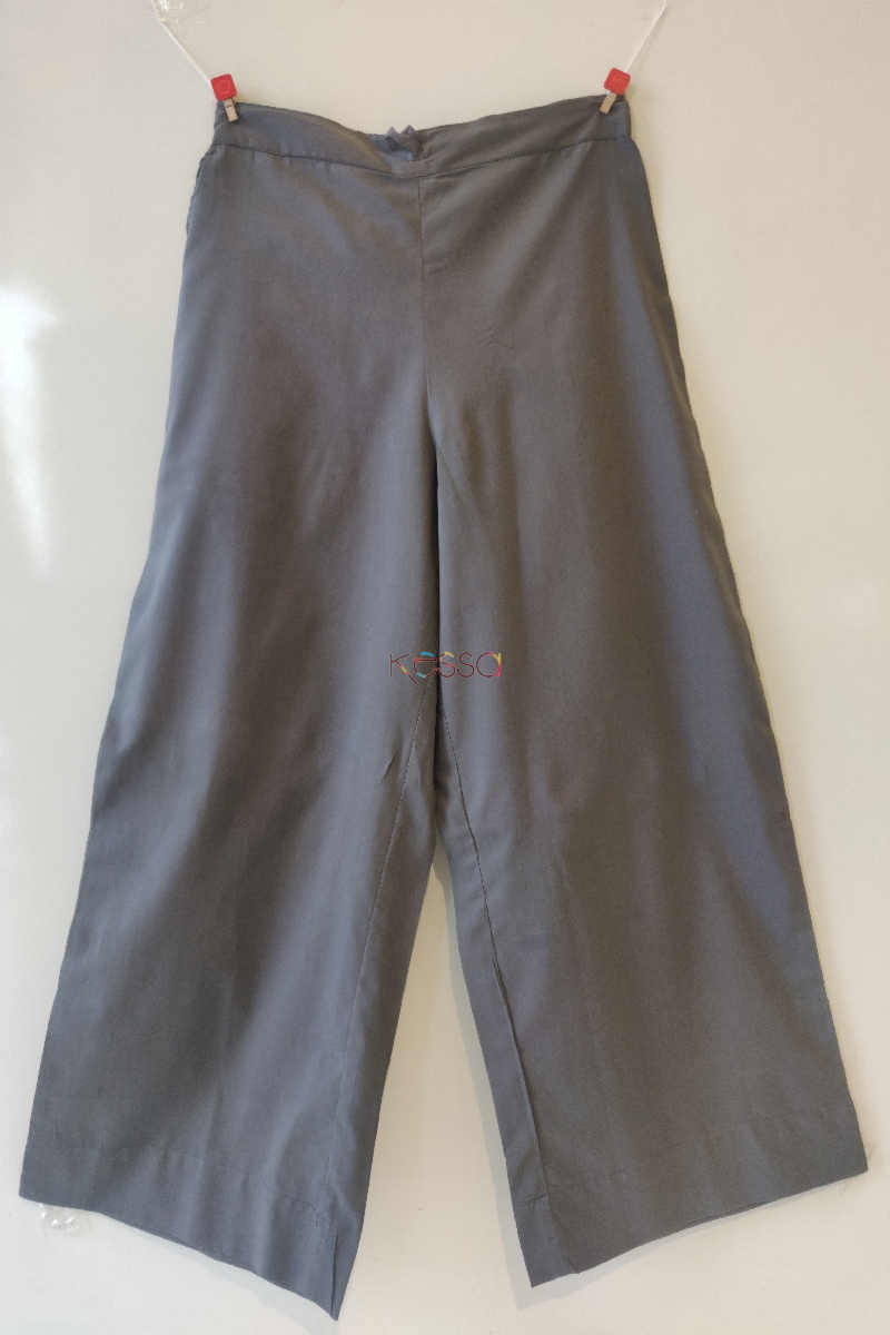 Image for Wsp02 Palazzo With Pocket Elasticated Waist Grey