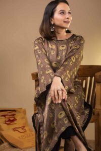 Image for Kusvaa Ws955 Somya Modal Straight Kurta Sitting