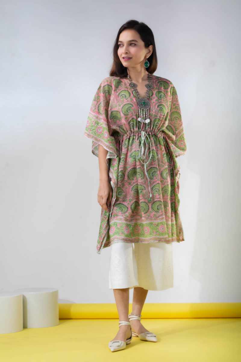 Image for Kusvaa Anuk06 Hayat Cotton Kaftan Front