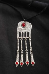 Image for Kusvaa Kpp05 Turkish Multi Stone Pendant Front