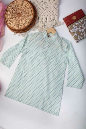 Image for Kusvaa Aj73 Daiwik Cotton Boy Kurta Featured