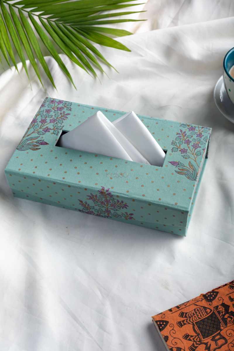 Image for Kusvaa Wsra113 Falguni Multicolored Tissue Dispenser Featured