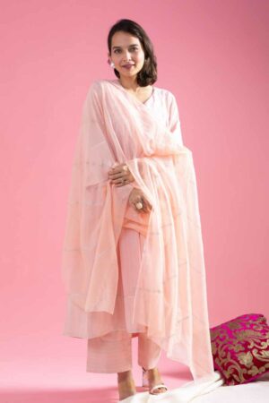 Image for Kusvaa Avdaf264 Bhavya Cotton Complete Suit Set Featured