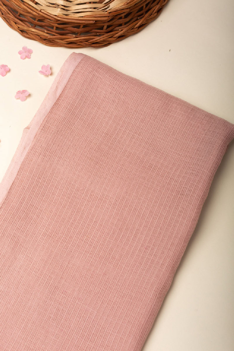 Image for Kusvaa Rndupatta05 Multi Color Cotton Kota Doria Dupatta Charmpink Front