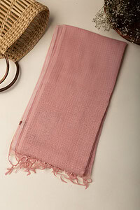 Image for Kusvaa Rndupatta05 Multi Color Cotton Kota Doria Dupatta Charmpink Side