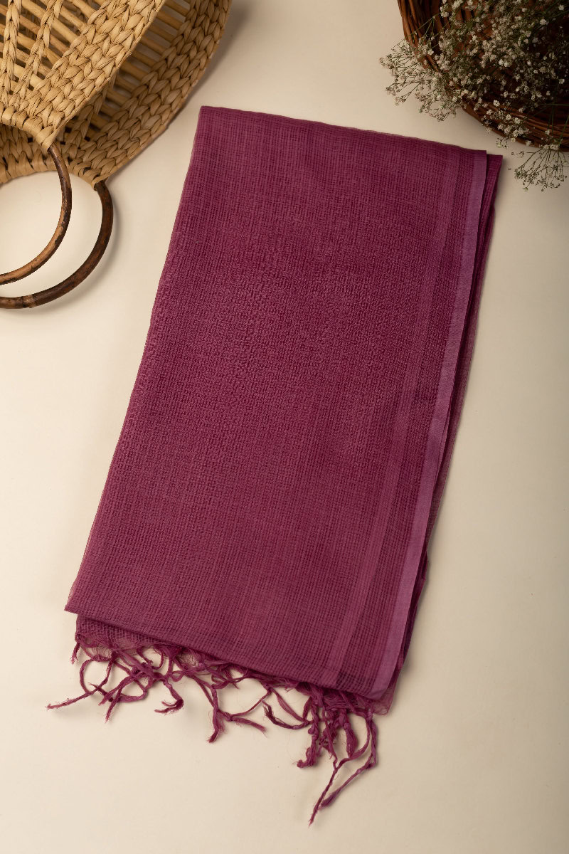 Image for Kusvaa Rndupatta05 Multi Color Cotton Kota Doria Dupatta Jamunni Featured