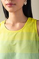 Image for Kusvaa Ne213 Niesha Handloom Cotton Short Top Closeup