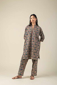 NR0131 - Kalamkari Co-ord Set with Pocket main image 0