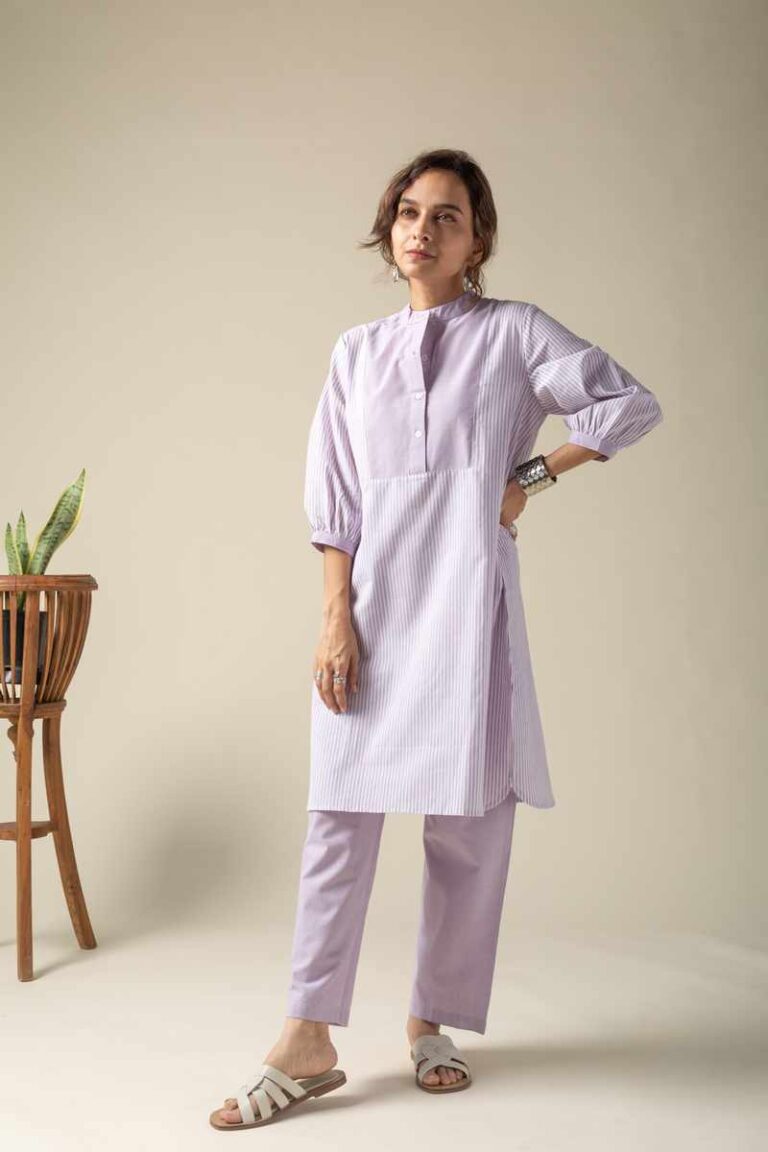 Gitanvi Cotton Kurta Set