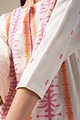Image for Kusvaa Ne87 Alisa Cotton Jamdani Kurta Closeup 2