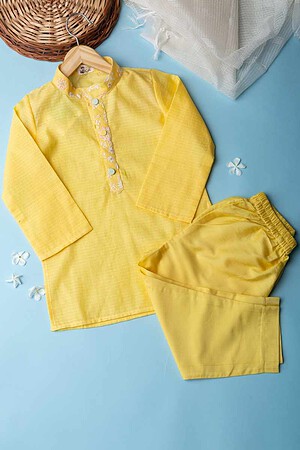 Image for Kusvaa Byw003 Bharan Kota Doriya Boys Kurta Pant Set Featured
