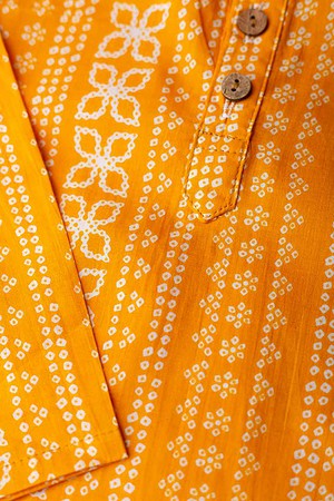 Image for Kusvaa Kne59 Jatin Cotton Boy's Kurta Front