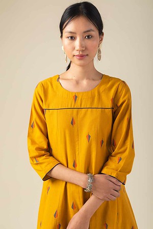 Image for Kusvaa Wkr001 Nicika Cotton Handloom Kurta Featured