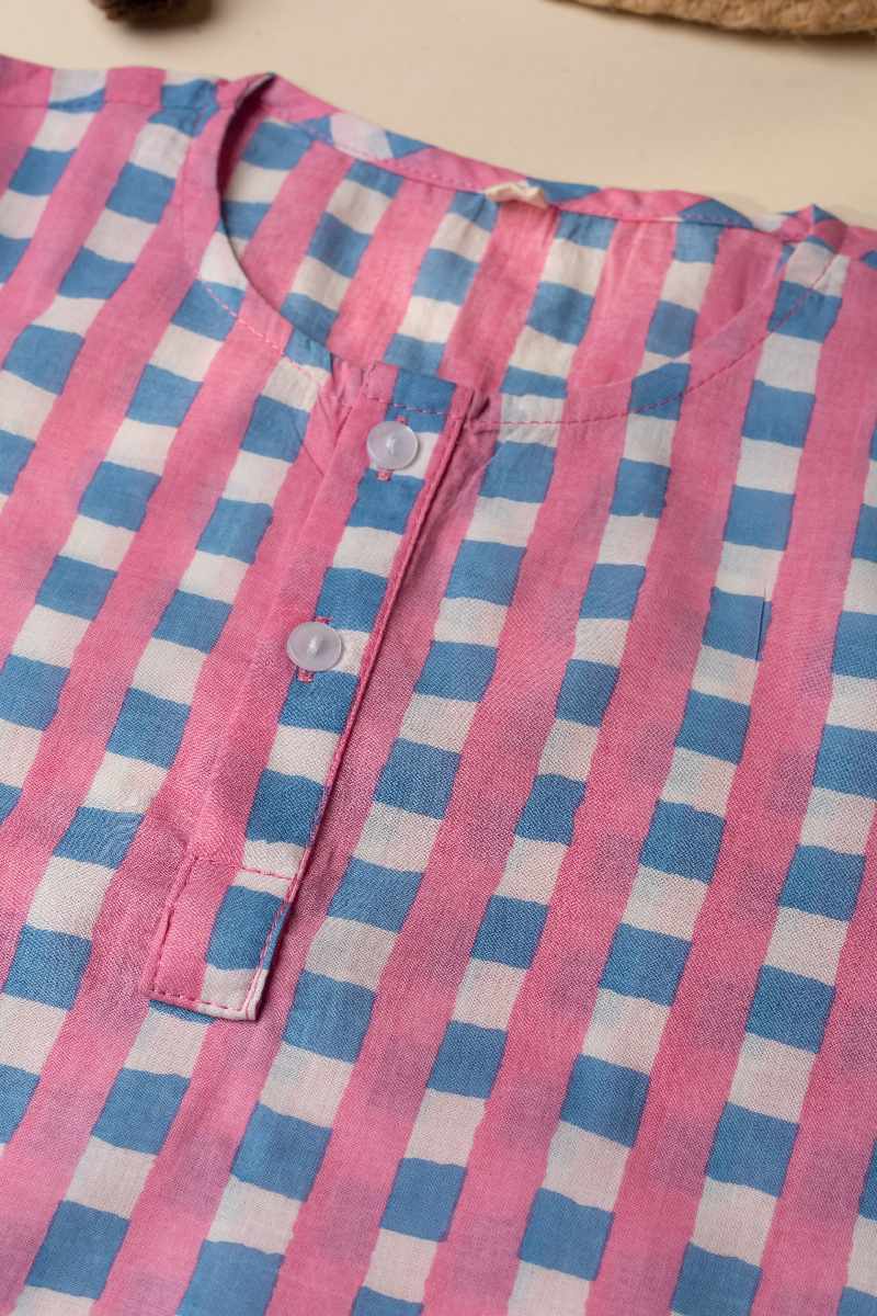 Image for Kusvaa Byw013 Yashas Cotton Kids Lounge Wear Closeup 2