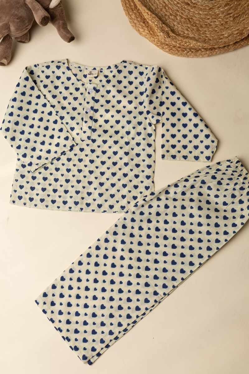 Image for Kusvaa Byw015 Nirvan Cotton Kids Lounge Wear Front