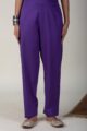 Image for Kusvaa Pnt004 Multi Color Cotton Satin Pant Lightpurple Featured