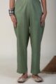 Image for Kusvaa Pnt004 Multi Color Cotton Satin Pant Olivegreen Featured