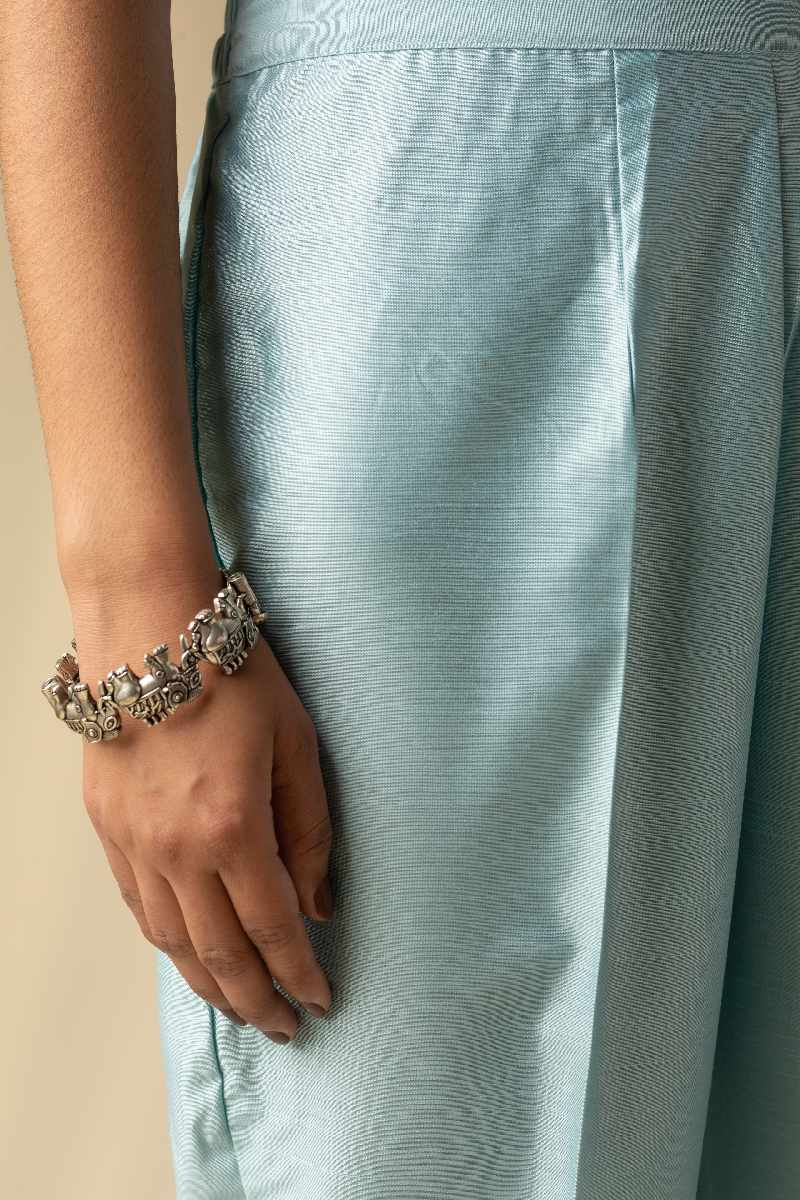 Image for Kusvaa Wkr003p Saadhik Cotton Silk Pant Side