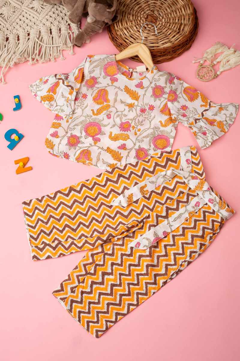 Image for Kusvaa Grw023 Rupashi Cotton Girls Top Pant Set Featured