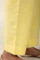 Image for Kusvaa Pnt006 Esha Cotton Poplin Pant Yellow Side