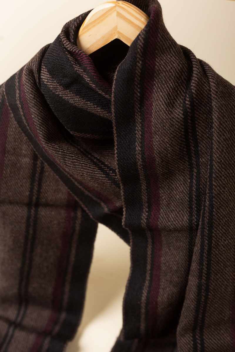 Image for Kusvaa Kusl121 Devansh Woolen Muffler Side Latest