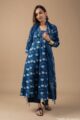 Image for Kusvaa Wkr059 Nisha Cotton Handblock Kurta Sitting Hd