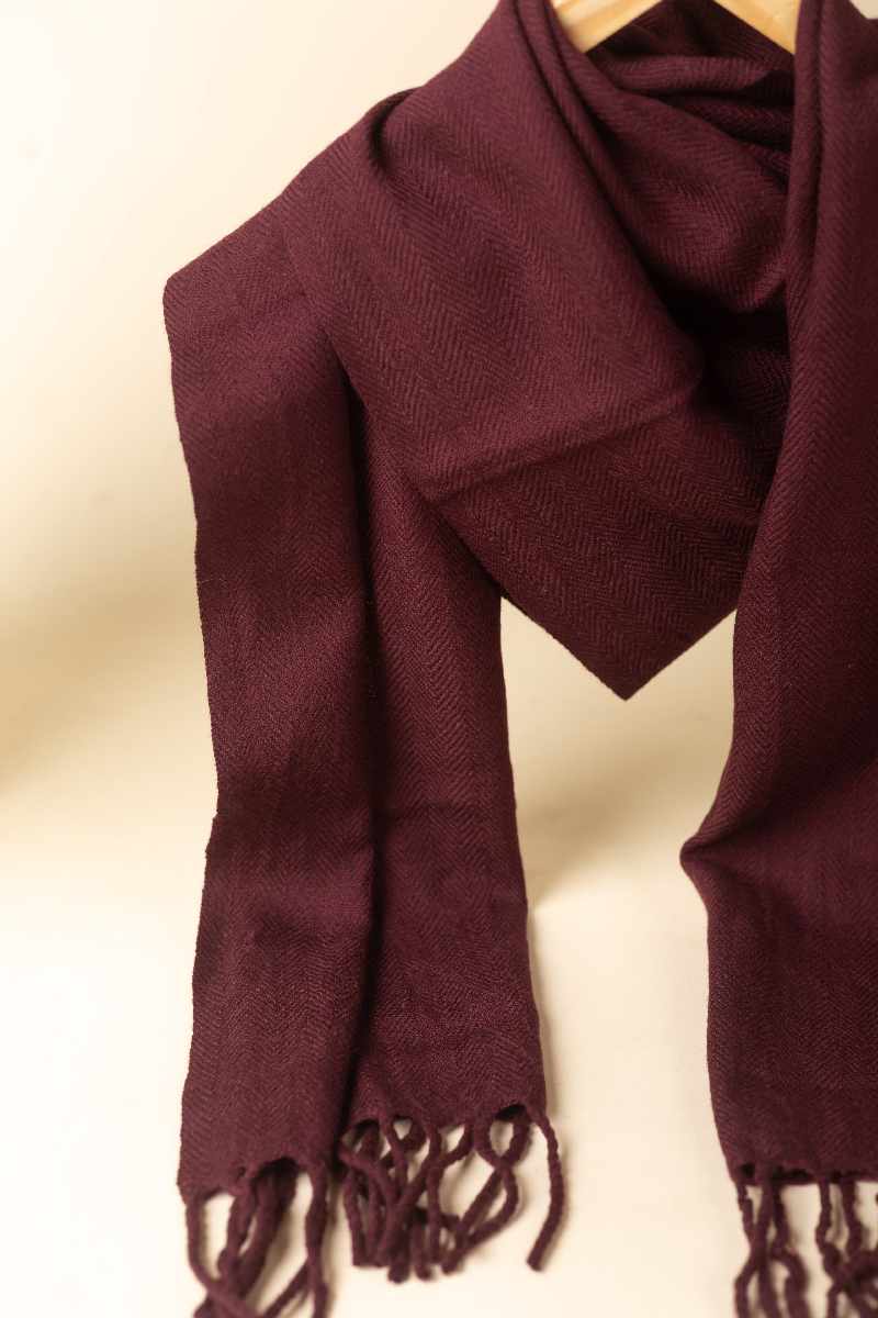 Image for Kusvaa Kusl108b Abhiram Woolen Muffler Front New