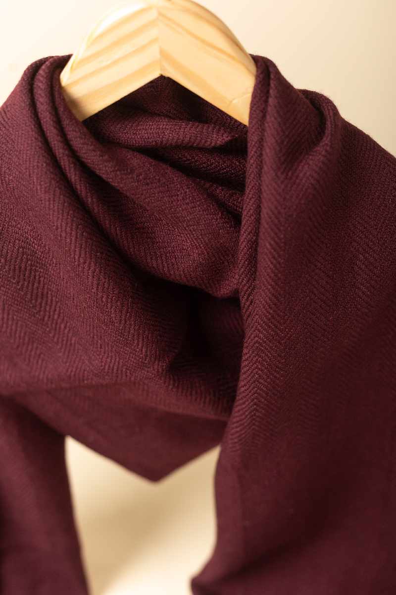 Image for Kusvaa Kusl108b Abhiram Woolen Muffler Side New