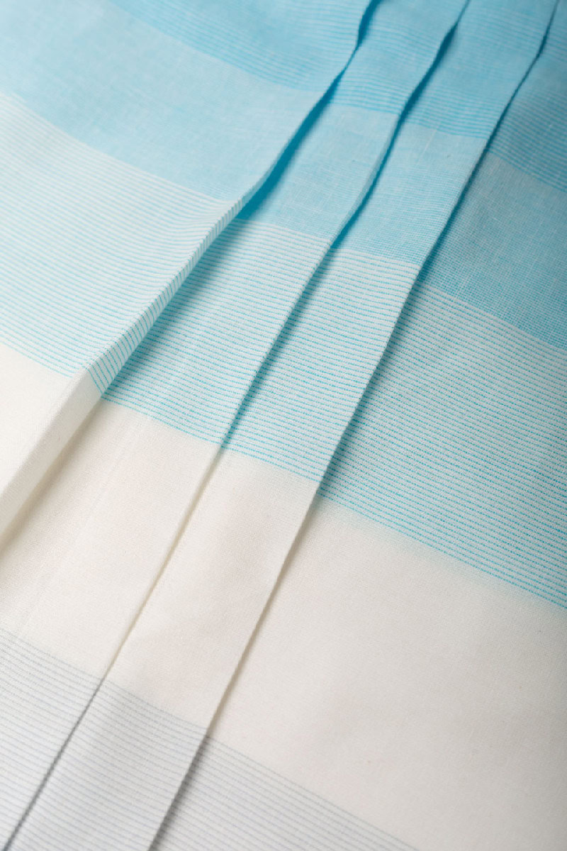 Image for Kusvaa Grw048 Shalini Handloom Cotton Top Short Set Closeup