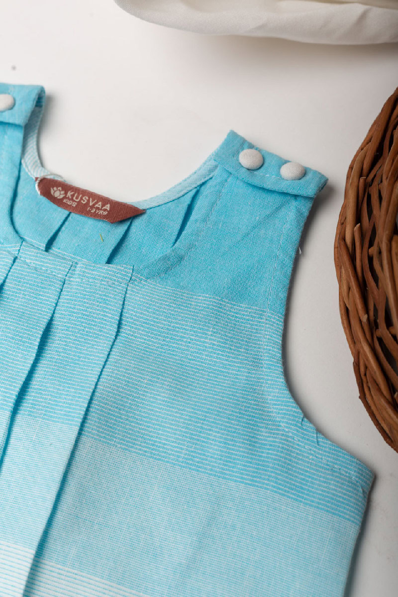 Image for Kusvaa Grw048 Shalini Handloom Cotton Top Short Set Side