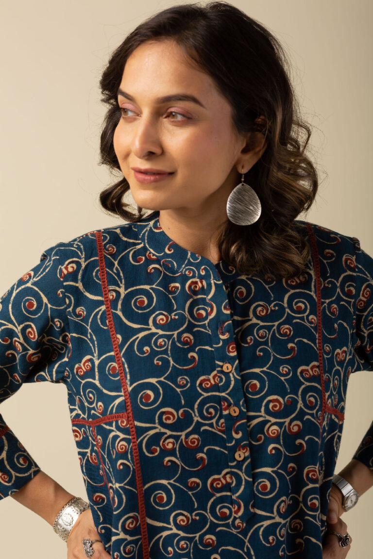 ADHIRA [XL / 42] - Straight cut kurti set main image 1