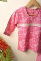 Image for Kusvaa Grw074 Tanvi Cotton Girl’s Kurta Pant Set Closeup New