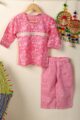 Image for Kusvaa Grw074 Tanvi Cotton Girl’s Kurta Pant Set Featured New