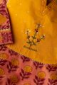 Image for Kusvaa Wkr182 Urmi Cotton Handblcok Print Kurta Pocket