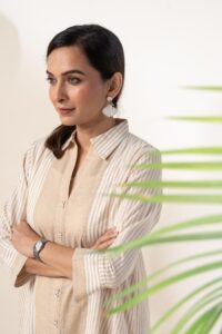 Image for Kusvaa Cood104 Nyra Handloom Cotton Kurta Pant Set Featured New