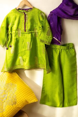 Image for Kusvaa Grw097 Sriui Silk Girls Complete Suit Set Featured