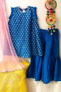 Image for Kusvaa Grw102 Anikya Brocade Silk Sharara Set Featured