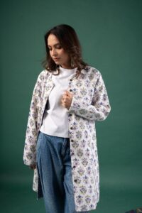 Image for Kusvaa Jak013 Savya Long Full Sleeves Jacket Side