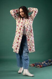 Image for Kusvaa Jak014 Adhira Long Full Sleeves Jacket Side