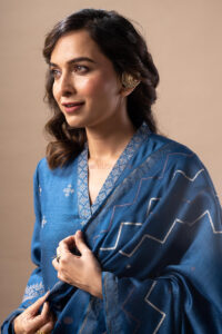 Image for Kusvaa Kds027 Amrita Tussar Kurta With Dupatta Set Featured
