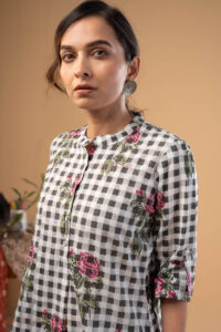 Image for Kusvaa Cood130 Anaswara Cotton Kurta Pant Set Featured