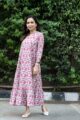 Image for Kusvaa Dr085 Devasya Cotton A Line Dress Side