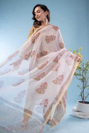 Image for Kusvaa Kds036 Nistha Kurta With Dupatta Set Front