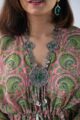 Image for Kusvaa Anuk06 Hayat Cotton Kaftan Closeup