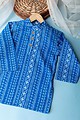 Image for Kusvaa Kne61 Eshaan Cotton Boy's Kurta Side