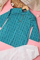 Image for Kusvaa Byw016 Yashas Cotton Boys Kurta Pant Set Pocket