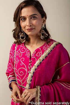 Image for Kusvaa Cood036 Shiradha Muslin Kurta Pant Set Featured New